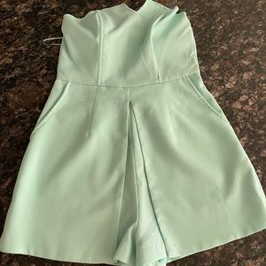 Turquoise Romper
